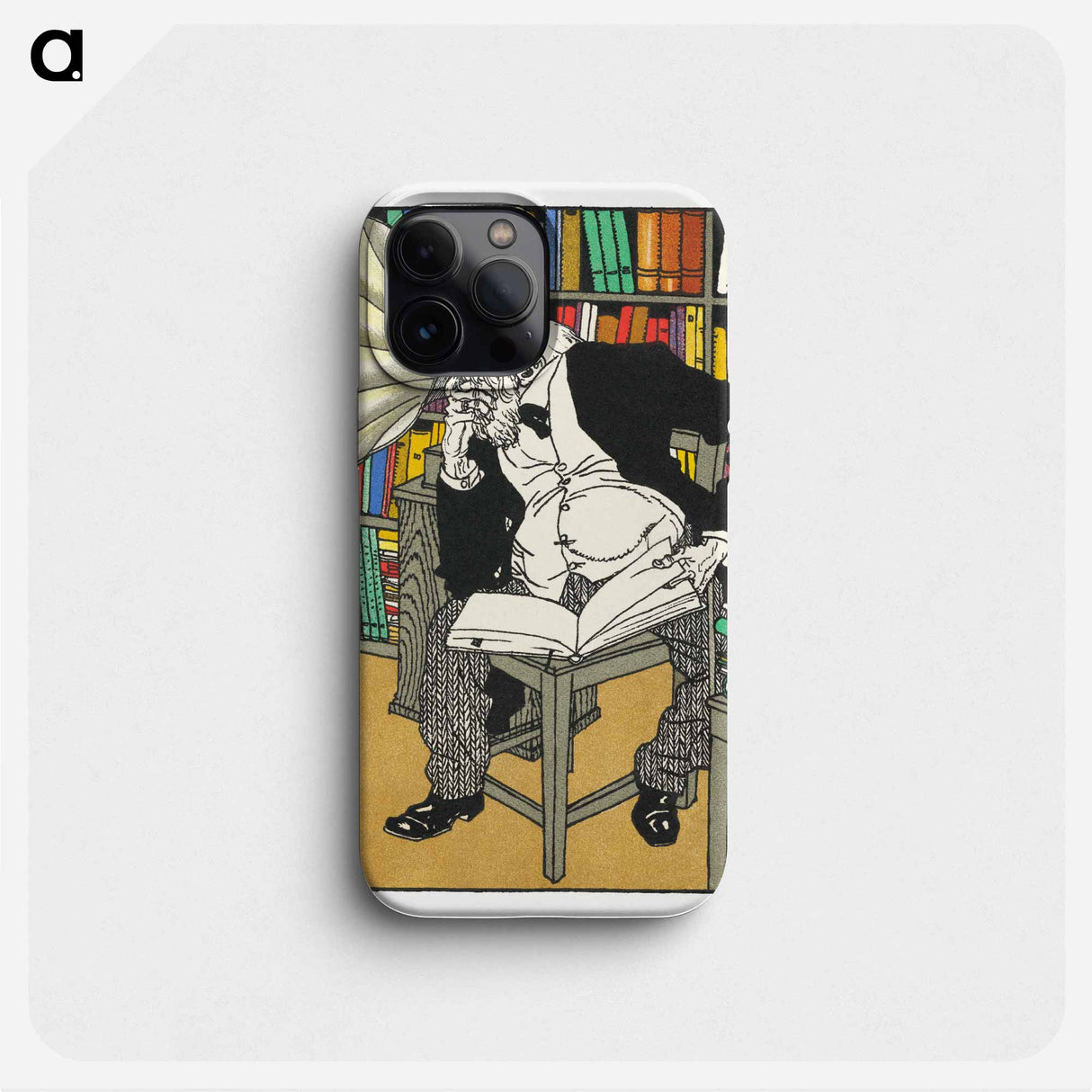 The Dialectician - Moritz Jung Phone Case.