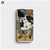 The Dialectician - Moritz Jung Phone Case.