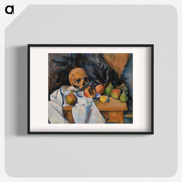 Still Life with Apples - Paul Cezanne Poster.