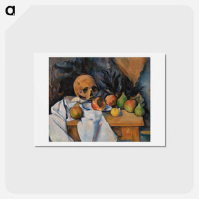 アートポストカード-Still Life with Apples - ポール セザンヌ Postcard.