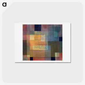 アートポストカード-Polyphonic Architecture
 - パウル クレー Postcard.