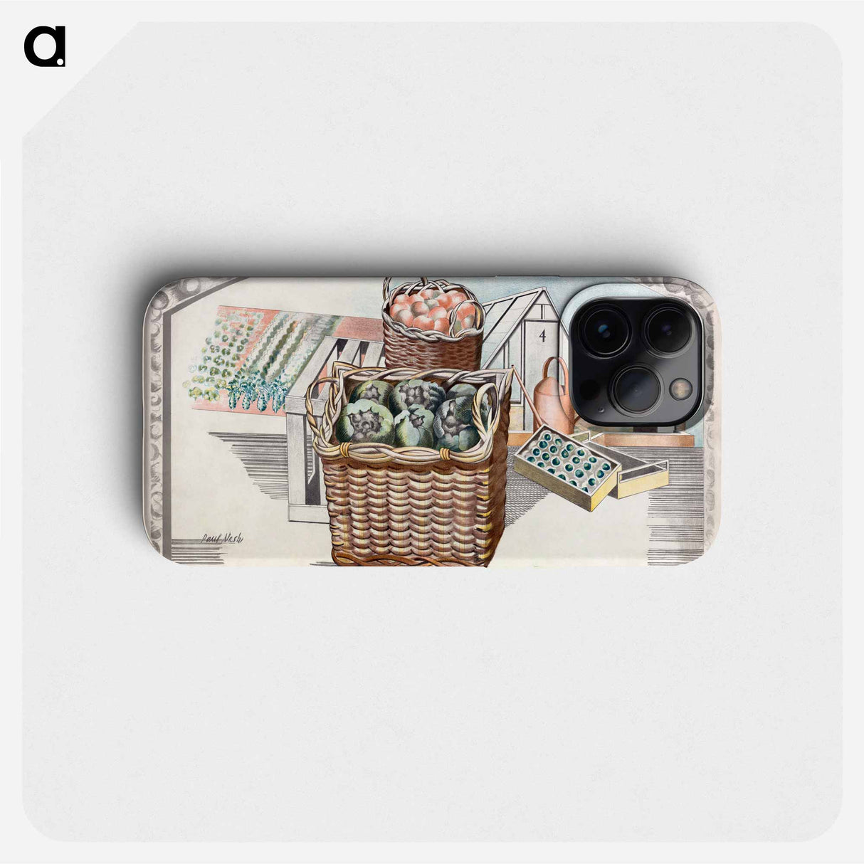 Fruits and Vegetables - ポール ナッシュ Phone Case.