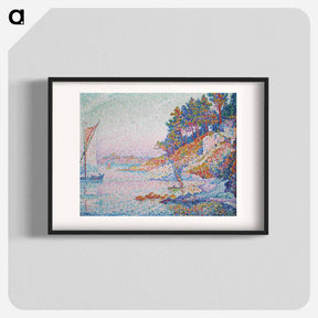 アートポスター-Signac - La Calanque edit - ポール シニャック Poster.