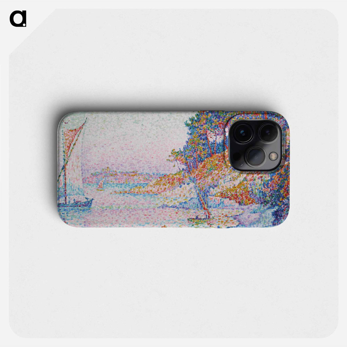 Signac - La Calanque edit - Paul Signac Phone Case.