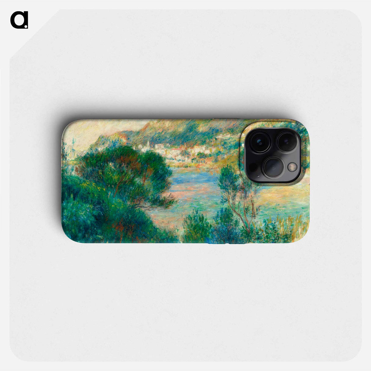 View of Monte Carlo from Cap Martin - Pierre Auguste Renoir Phone Case.