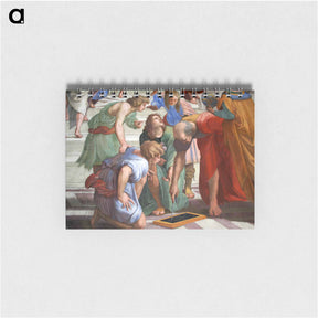 アートメモ帳-0 Chambre de Raphaël - École d'Athènes - ラファエロ サンティ Memo.