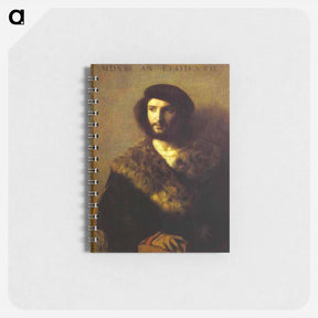 アートメモ帳-Portrait of a Man - ティツィアーノ ヴェチェッリオ Memo.