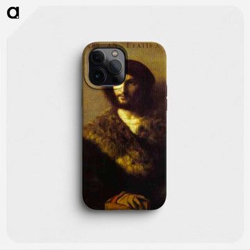 Portrait of a Man - ティツィアーノ ヴェチェッリオ Phone Case.