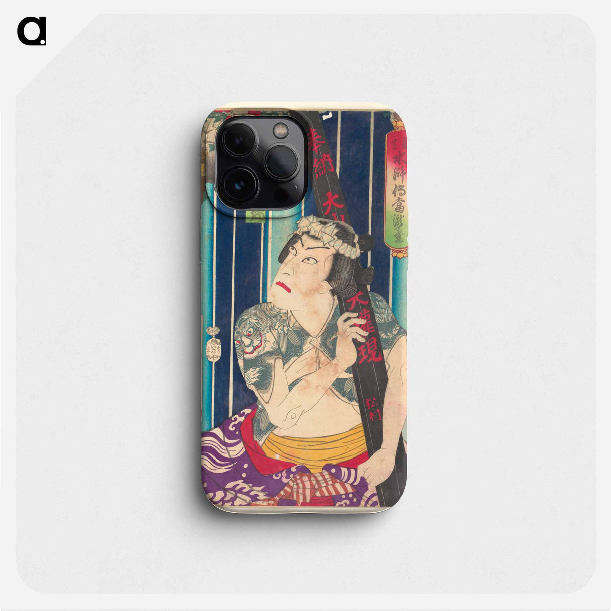 Imaginary portrait, Shuihuzhuan of Stage: Tōryūdai - Kunichika Toyohara Phone Case.