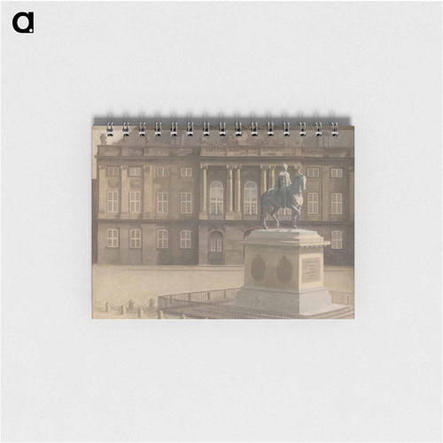 Amalienborg Square, Copenhagen - Vilhelm Hammershøi Memo.