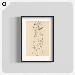 アートポスター-Portrait of Maria Steiner
 - ウィーン博物館 Poster.