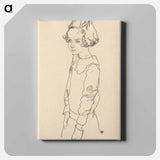 アートパネル-Portrait of Maria Steiner
 - ウィーン博物館 Canvas.
