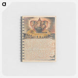 アートメモ帳-Jerusalem, Plate 53 - ウィリアム ブレイク Memo.