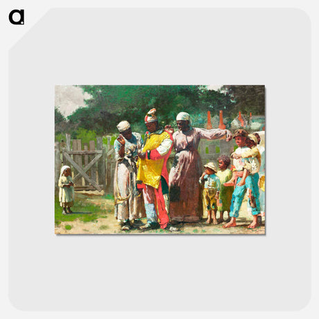 アートポストカード-Dressing for the Carnival - ウィンスロー ホーマー Postcard.