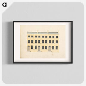 アートポスター-Design for a London Townhouse: Elevation
 - イェール大学アートギャラリー Poster.
