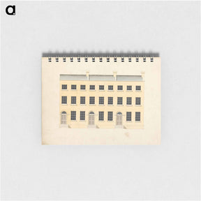 アートメモ帳-Design for a London Townhouse: Elevation
 - イェール大学アートギャラリー Memo.