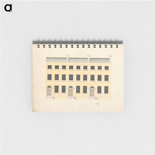 アートメモ帳-Design for a London Townhouse: Elevation
 - イェール大学アートギャラリー Memo.
