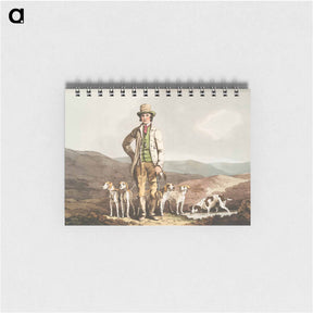 アートメモ帳-Illustration of the dog breaker - 19世紀のヨークシャー Memo.