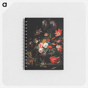 アートメモ帳-The Overturned Bouquet - エイブラハム ミニョン Memo.