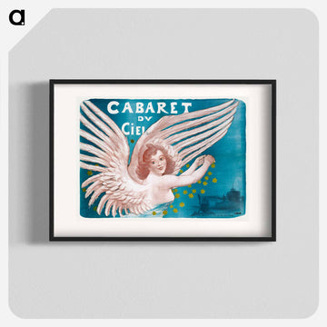 Cabaret du Ciel - アドルフ レオン ウィレット Poster.