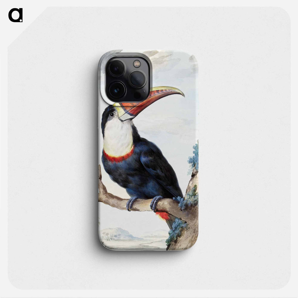 Red-billed Toucan - アールト シューマン Phone Case.