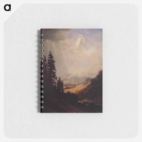 アートメモ帳-The Matterhorn - アルバート ビアスタット Memo.
