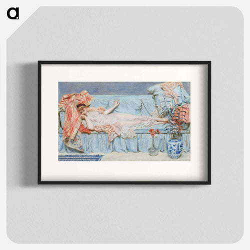 Lilies - アルバート ジョセフ ムーア Poster.