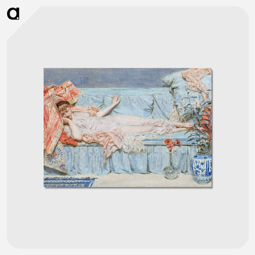 Lilies - アルバート ジョセフ ムーア Postcard.