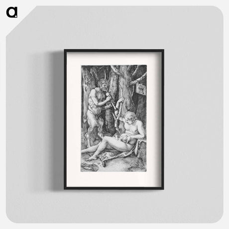 アートポスター-Satyr Family - アルブレヒト デューラー Poster.