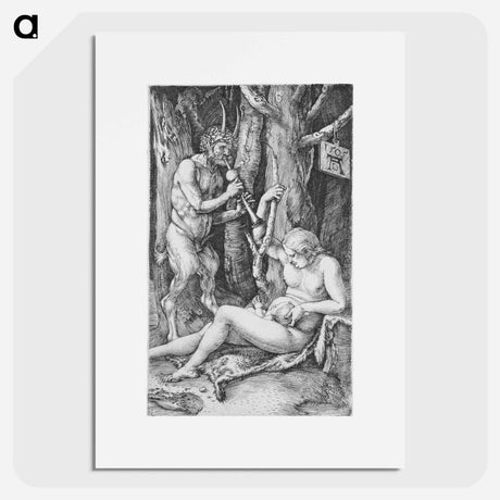 アートポスター-Satyr Family - アルブレヒト デューラー Poster.