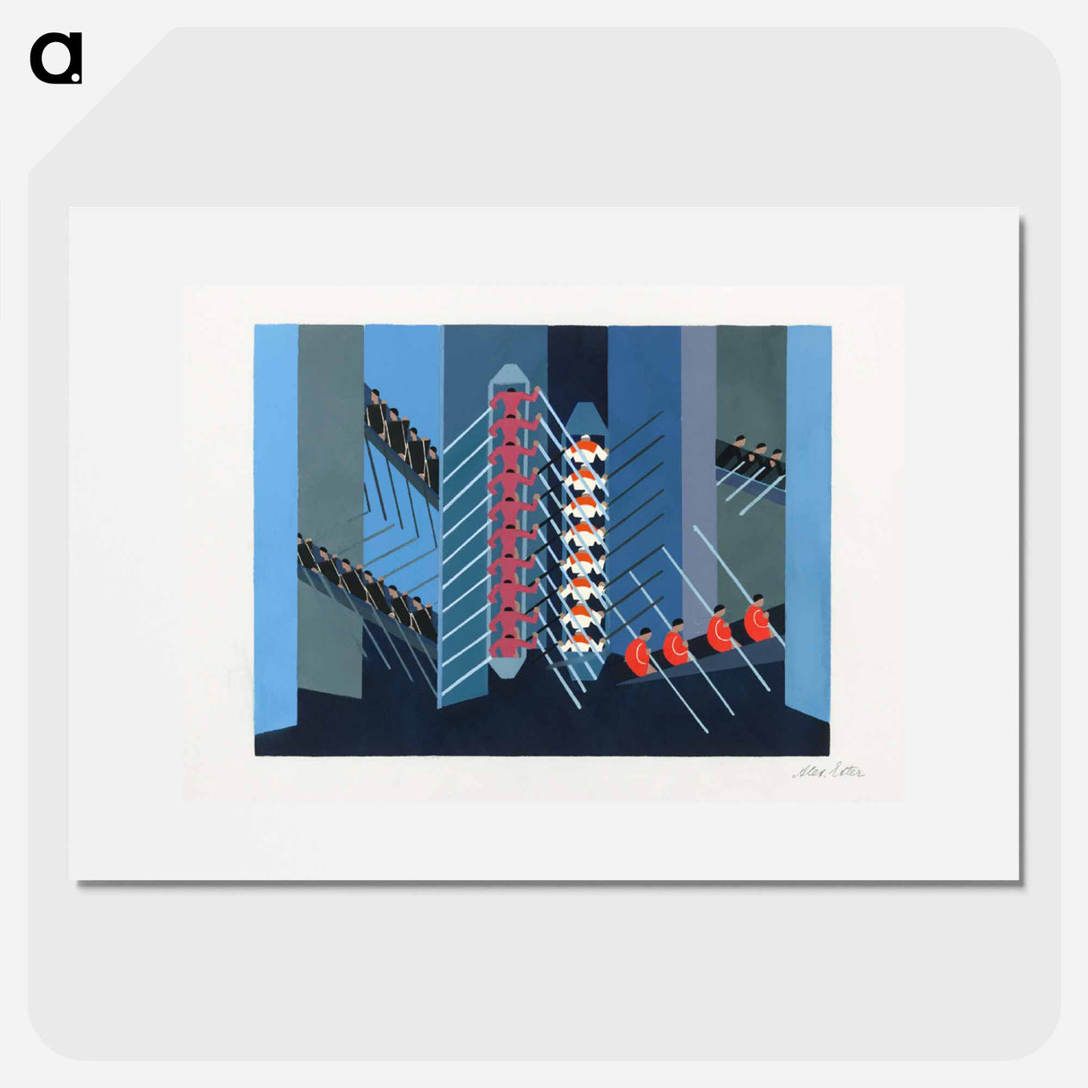 Maquettes de theatre i.-xv. - アレクサンドラ エクスター Poster.