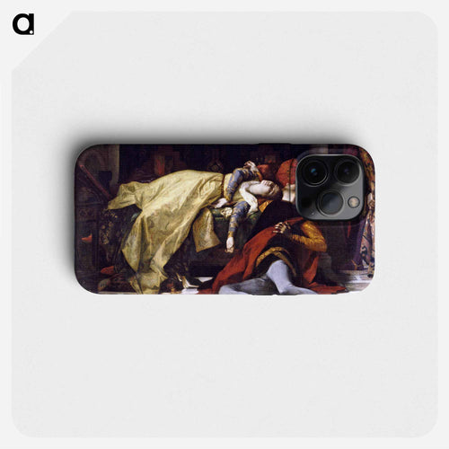 Morte di Francesca da Rimini e di Paolo Malatesta - アレクサンドル カバネル Phone Case.
