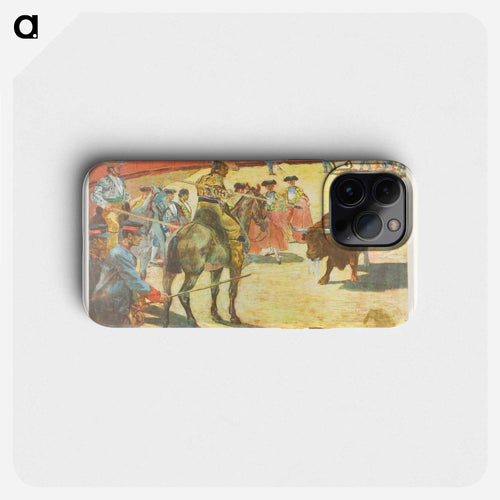 Bull-Fight - アレクサンドル ルノア Phone Case.
