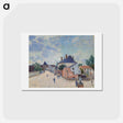 アートポストカード-Street in Moret - アルフレッド シスレー Postcard.