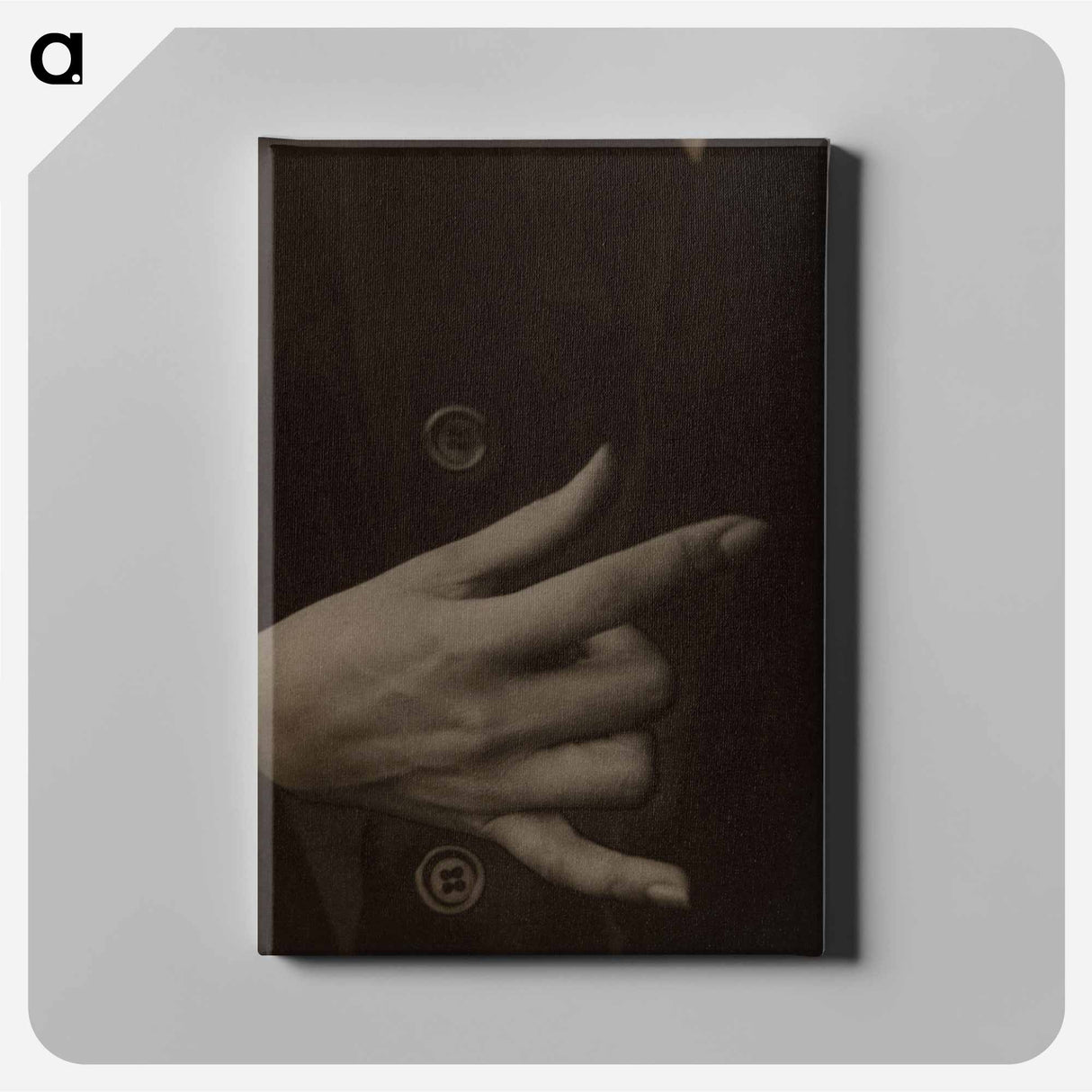 Georgia O’Keeffe—Hand - アルフレッド スティーグリッツ Canvas.