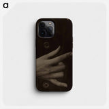 Georgia O’Keeffe—Hand - アルフレッド スティーグリッツ Phone Case.