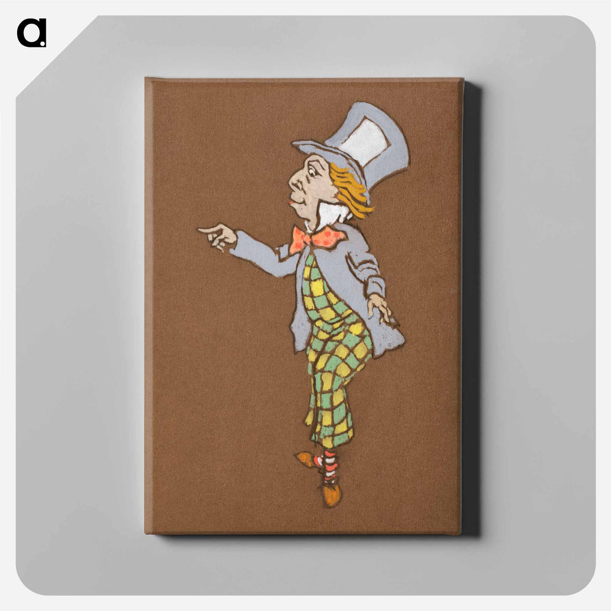 Mad Hatter Costume Design for Alice in Wonderland - Alice in Wonderland Canvas.