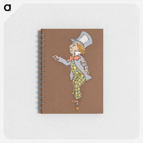 アートメモ帳-Mad Hatter Costume Design for Alice in Wonderland - 不思議の国のアリス Memo.
