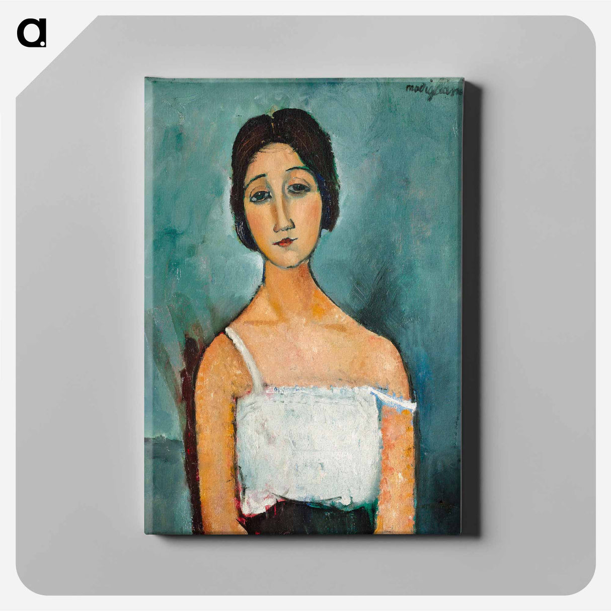 Christina - Amedeo Modigliani Canvas.