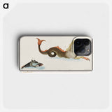 Hippocampus and fish - アンセルムス ボエティウス デ ブート Phone Case.