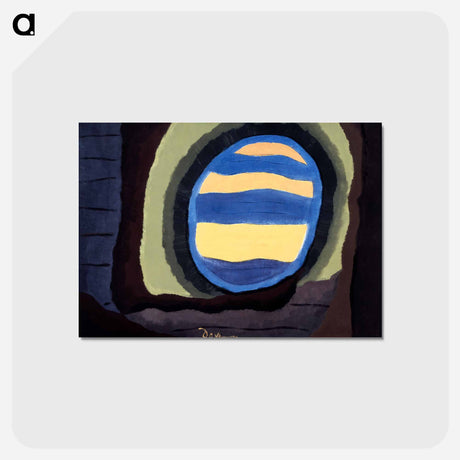 アートポストカード-Out the Window - アーサー ダヴ Postcard.