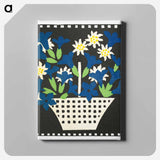 アートパネル-Basket of Flowers
 - 花のバスケット Canvas.
