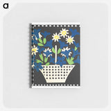 アートメモ帳-Basket of Flowers
 - 花のバスケット Memo.