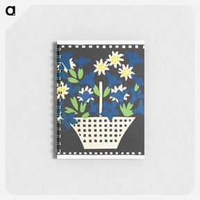 アートメモ帳-Basket of Flowers
 - 花のバスケット Memo.