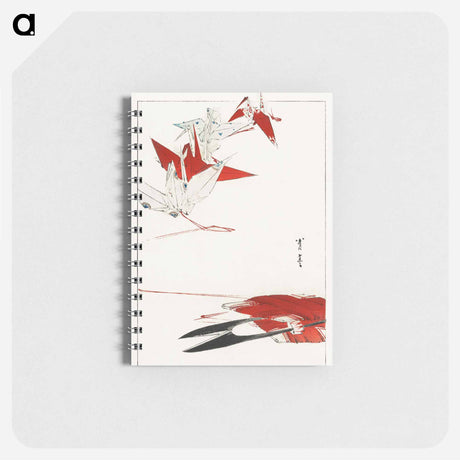 アートメモ帳-Bird Origami, Illustration from Bijutsu Sekai
 - 美術世界 Memo.