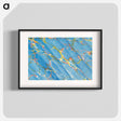 アートポスター-Abstract Marble Texture
 - 大英図書館 Poster.