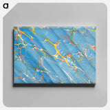 アートパネル-Abstract Marble Texture
 - 大英図書館 Canvas.