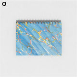 アートメモ帳-Abstract Marble Texture
 - 大英図書館 Memo.