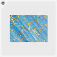アートポストカード-Abstract Marble Texture
 - 大英図書館 Postcard.