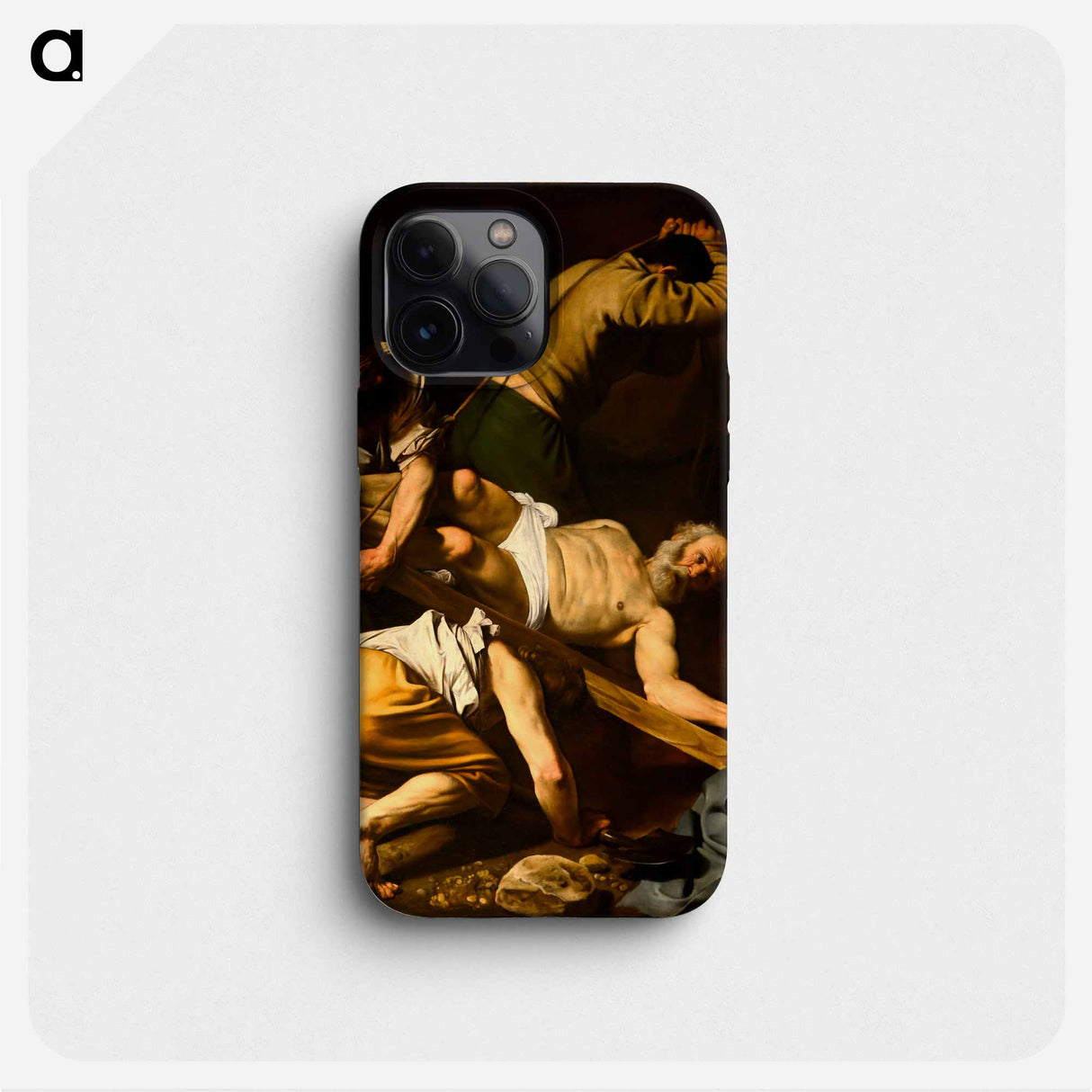 Crucifixion of St. Peter - カラヴァッジョ Phone Case.